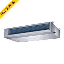 Load image into Gallery viewer, DAIZUKI - CONCEALED DUCT MINISPLIT INVERTER 18000BTU 20.5 SEER2 R410A 208-230/1/60 HEAT PUMP -13ºF, WALL AND REMOTE CONTROL, WIFI, AHRI/UL/ENERGYSTAR GOLD FIN DAIZUKI