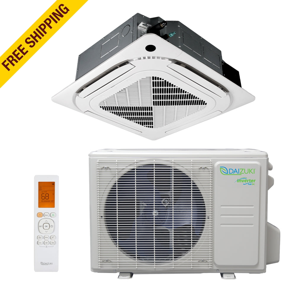 DAIZUKI WAY CEILING CASSETTE MINISPLIT INVERTER 24000BTU