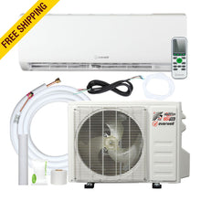 Load image into Gallery viewer, EVERWELL - MKTH1223X-16 - INVERTER MINISPLIT 11,000 BTU HEATING-COOLING 17 SEER2 R410A 208~230V /1Ph/60Hz INSTALLATION KIT