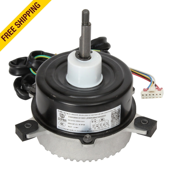 22001-000120 - OUTDOOR MOTOR FOR MINI SPLIT COMPATIBLE WITH 24,000-36,000BTU MGTC-20, DXTC-20, AND DXTH-20 SERIES