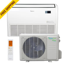 Load image into Gallery viewer, DAIZUKI - FLOOR/CEILING MINISPLIT INVERTER 18000BTU 19.0 SEER2 R410A 208-230/1/60 HEAT PUMP -13&ordm;F, REMOTE CONTROL, WIFI, AHRI/UL/ENERGYSTAR GOLD FIN DAIZUKI
