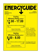 Load image into Gallery viewer, EVERWELL - MKTH1223X-16 - INVERTER MINISPLIT 11,000 BTU HEATING-COOLING 17 SEER2 R410A 208~230V /1Ph/60Hz INSTALLATION KIT
